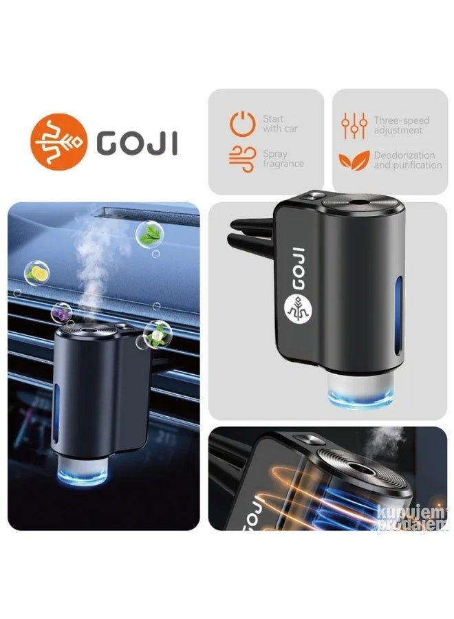 GOJI Smart Car Air Freshener with Ultrasonic Mist Technology - Image 2